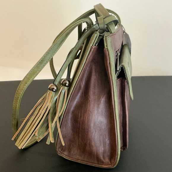 Liz Soto Convertible Backback - Green/Brown - NWT main image 12